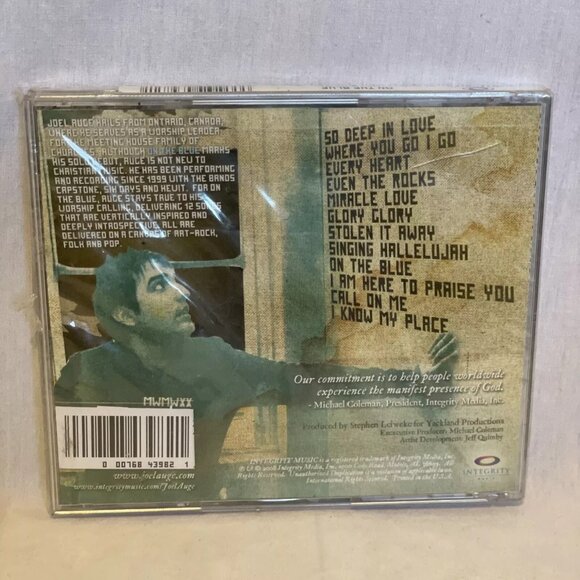 Joel Augé – On The Blue (CD, 2008) Integrity Music – 43982 NEW Damaged Case - Picture 2 of 7